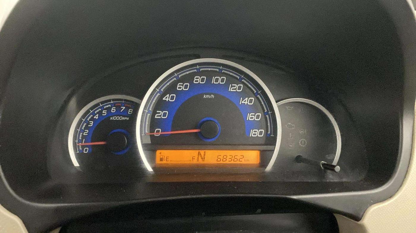 2017 Maruti Wagon R 1.0 VXI AMT, Petrol, Automatic, 68,432 km, Odometer Image