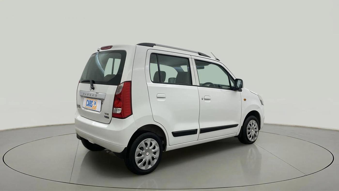 2017 Maruti Wagon R 1.0 VXI AMT, Petrol, Automatic, 68,432 km, Right Back Diagonal