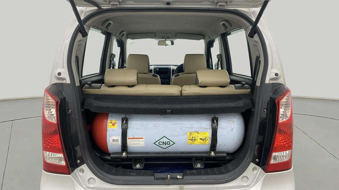 2016 Maruti Wagon R 1.0 LXI CNG, CNG, Manual, 33,540 km, Boot Inside