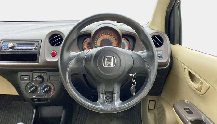 2013 Honda Brio EX MT, Petrol, Manual, 41,592 km, Steering Wheel Close Up