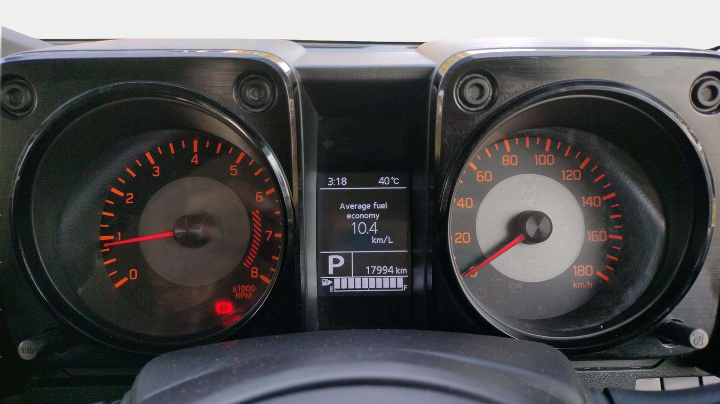 2023 Maruti JIMNY ZETA ALL GRIP PRO AT, Petrol, Automatic, 17,808 km, Odometer Image