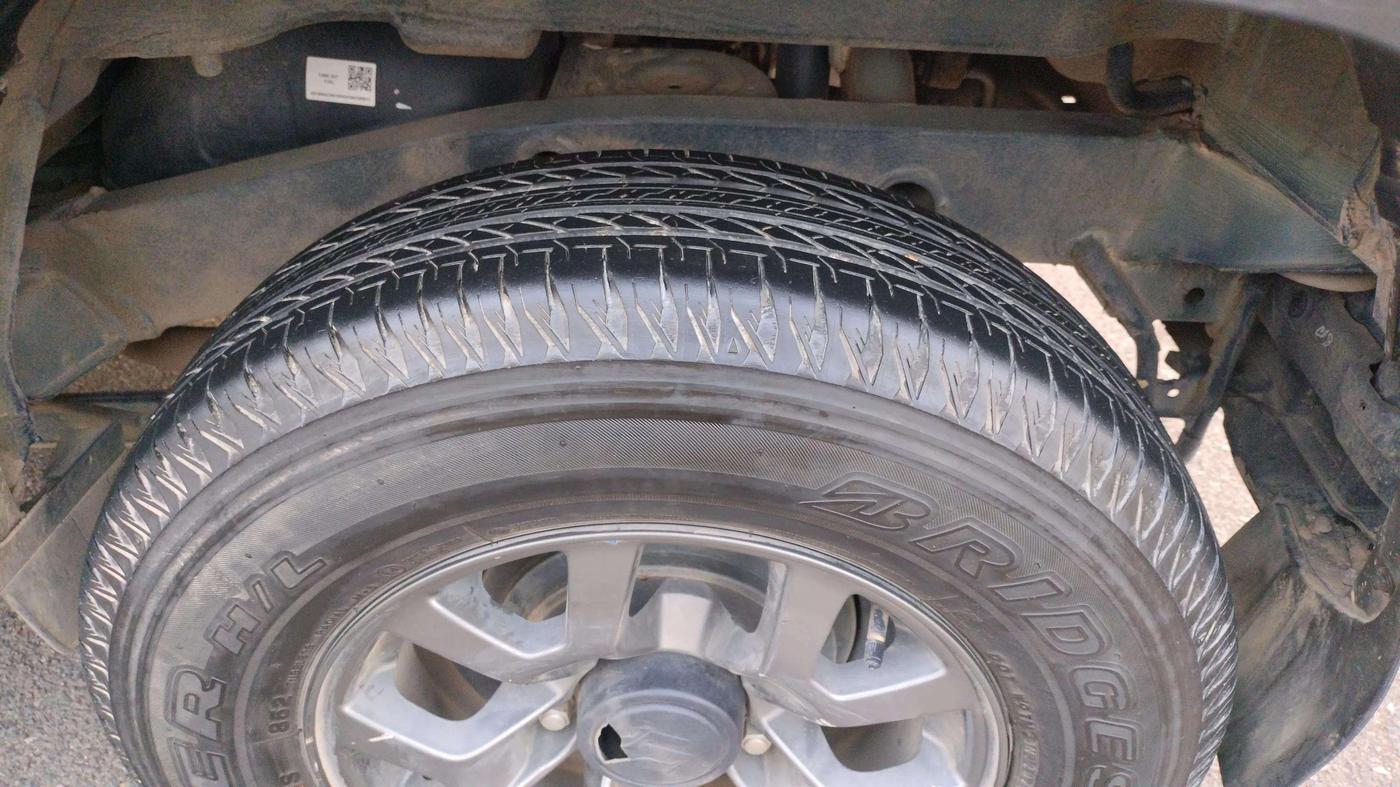 2023 Maruti JIMNY ZETA ALL GRIP PRO AT, Petrol, Automatic, 17,808 km, Left Rear Tyre Tread