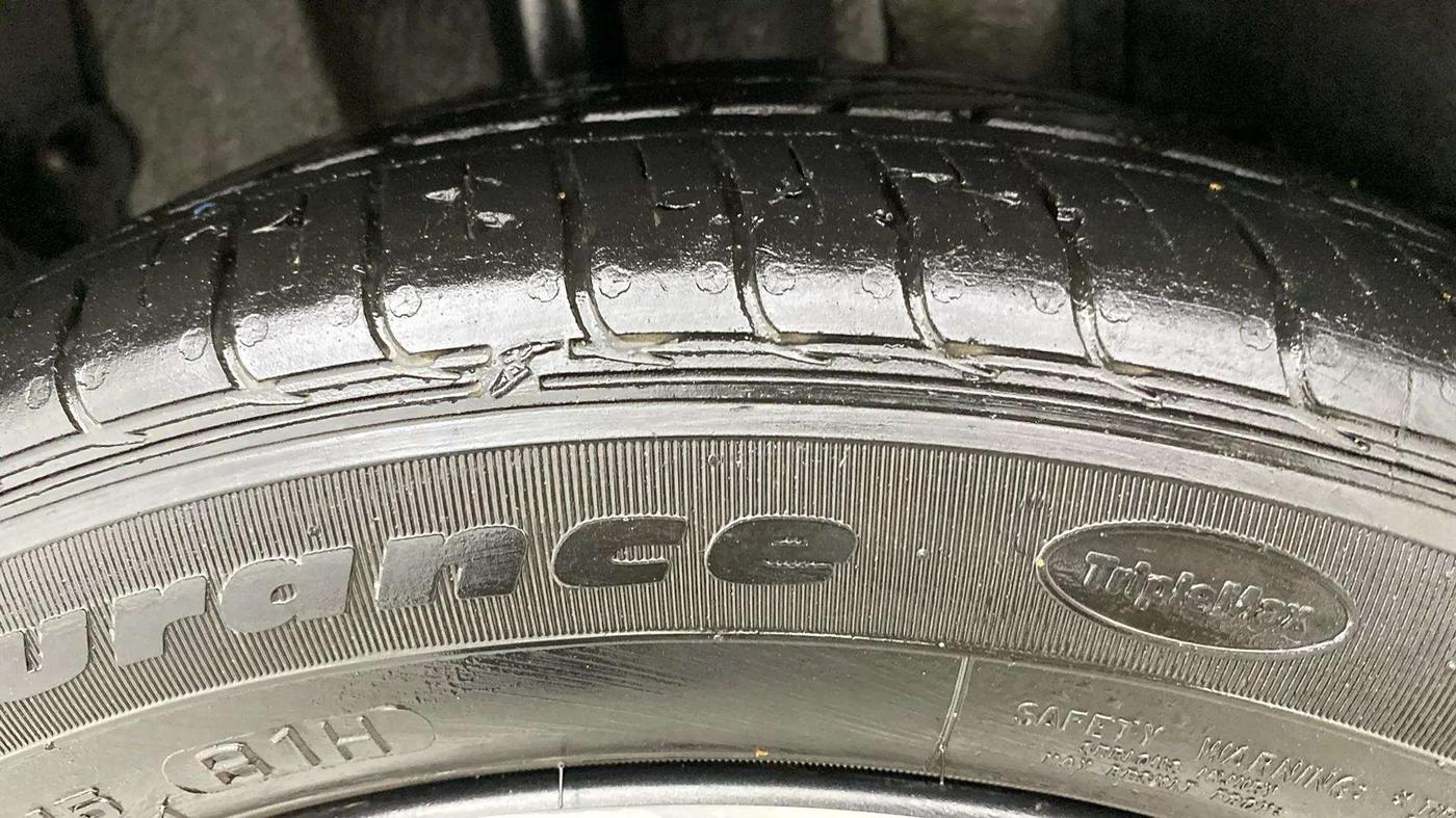 2020 Tata TIGOR XZ PLUS PETROL, Petrol, Manual, 15,849 km, Right Rear Tyre Tread