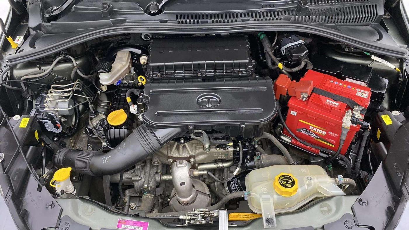 2022 Tata TIAGO NRG XZ AMT, Petrol, Automatic, 12,615 km, Engine View