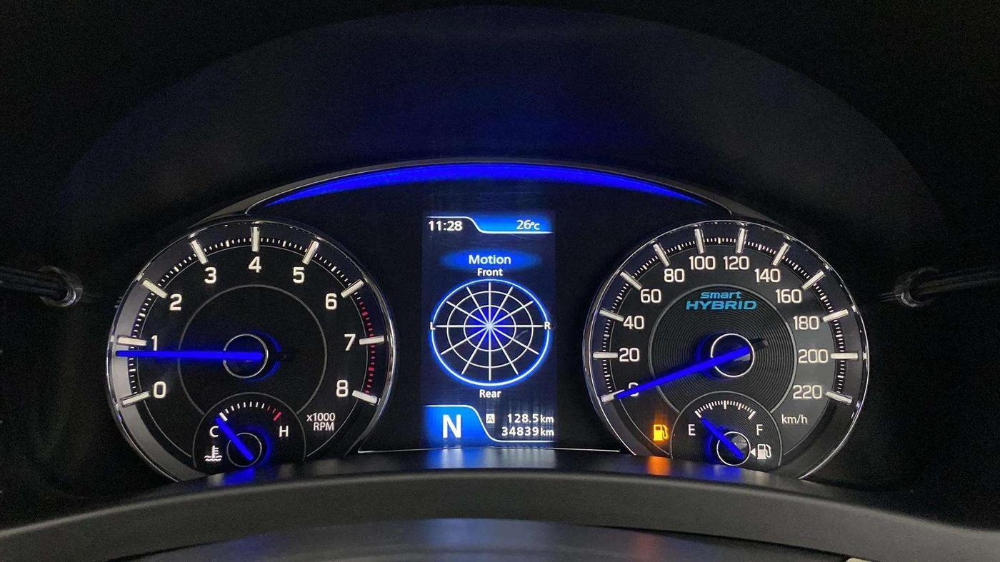 2022 Maruti Ciaz ALPHA  AT 1.5 SHVS PETROL, Petrol, Automatic, 34,784 km, Odometer Image