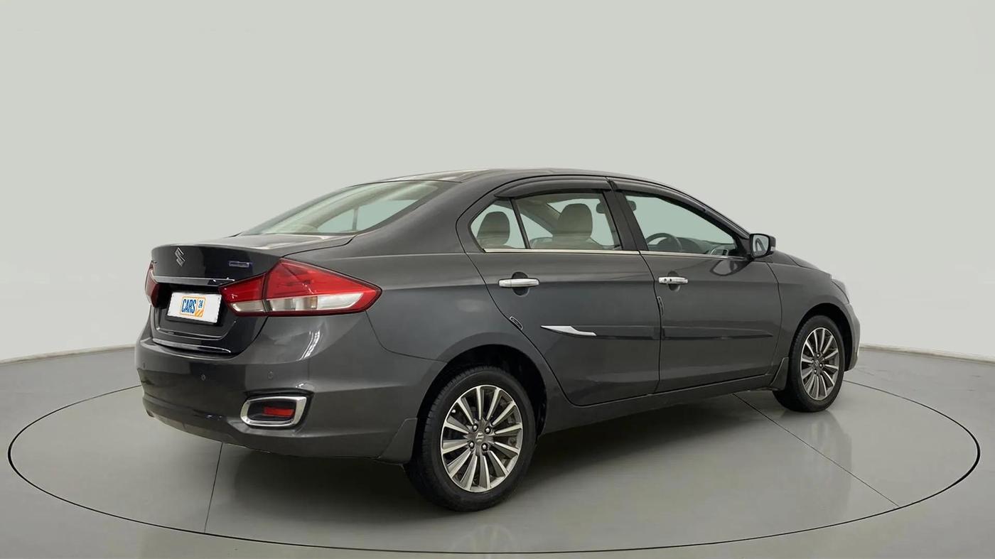 2022 Maruti Ciaz ALPHA  AT 1.5 SHVS PETROL, Petrol, Automatic, 34,784 km, Right Back Diagonal
