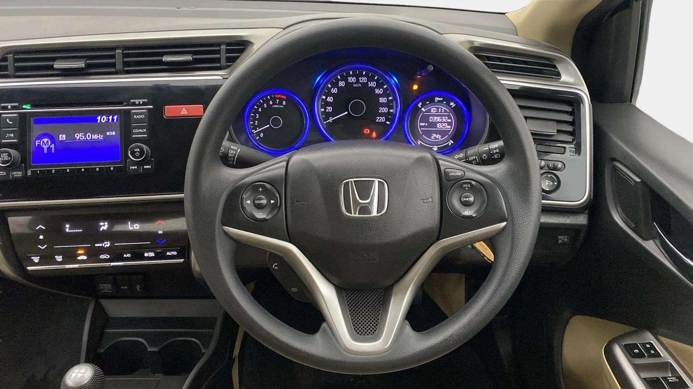 2015 Honda City 1.5L I-VTEC V MT, Petrol, Manual, 39,671 km, Steering Wheel Close Up