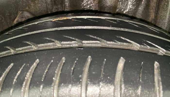 2017 Tata Tiago XZA PETROL, Petrol, Automatic, 17,992 km, Left Rear Tyre Tread