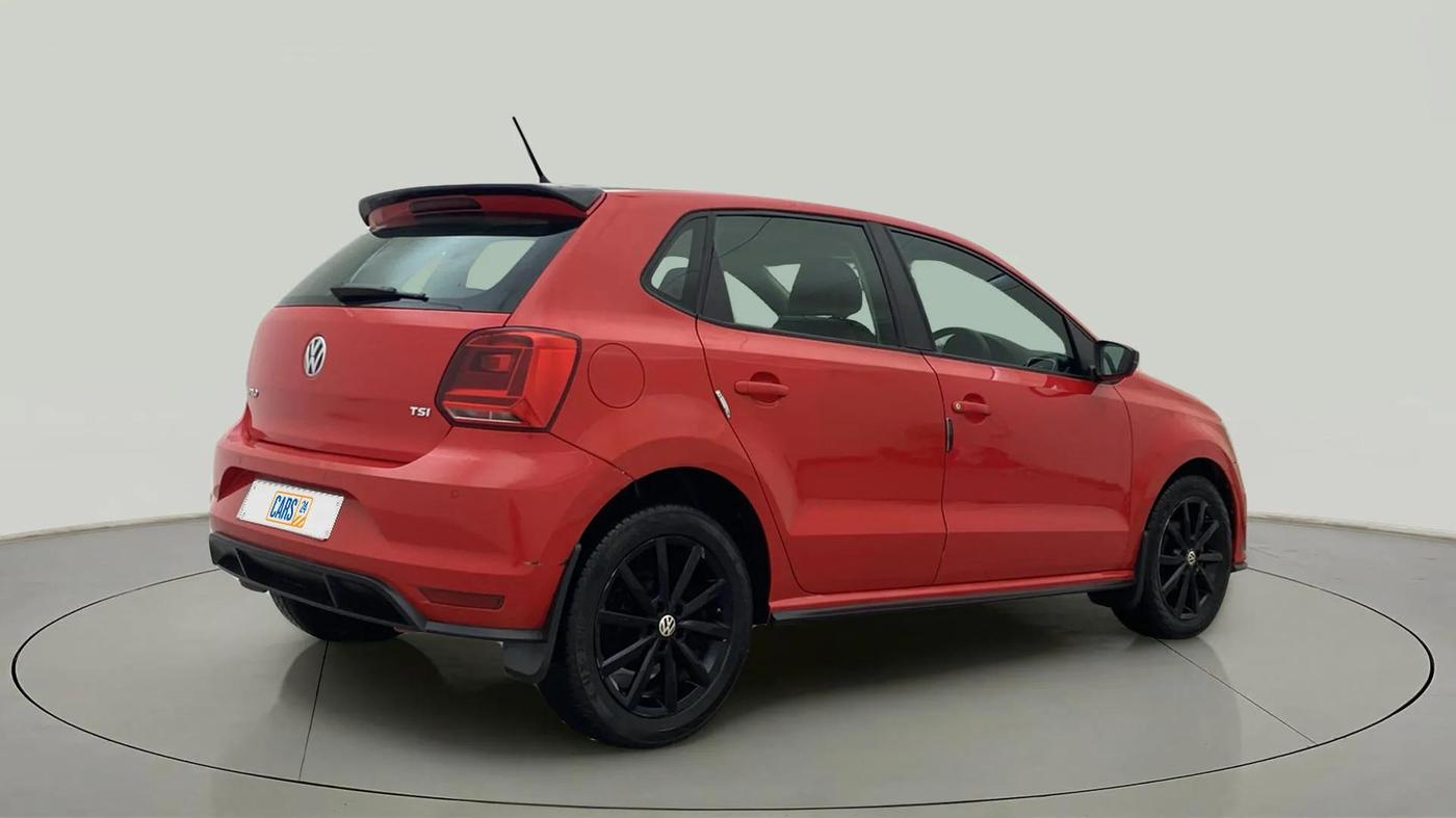 2021 Volkswagen Polo HIGHLINE PLUS 1.0L TSI, Petrol, Manual, 76,252 km, Right Back Diagonal