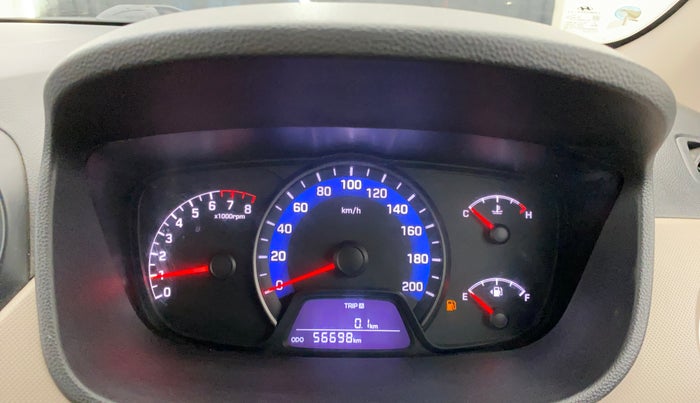 2015 Hyundai Xcent S (O) 1.2, Petrol, Manual, 56,656 km, Odometer Image