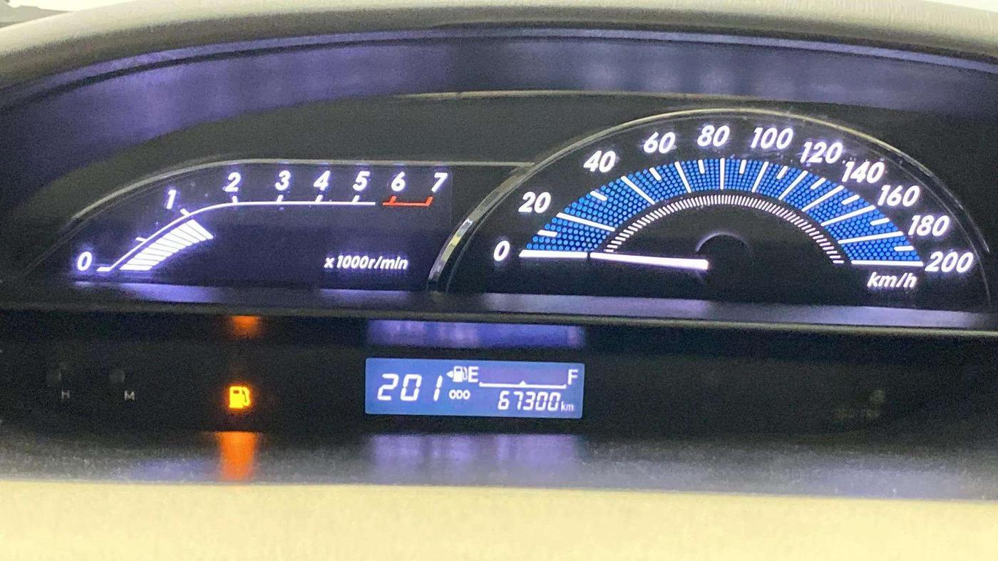 2018 Toyota Etios V PLATINUM, Petrol, Manual, 67,251 km, Odometer Image