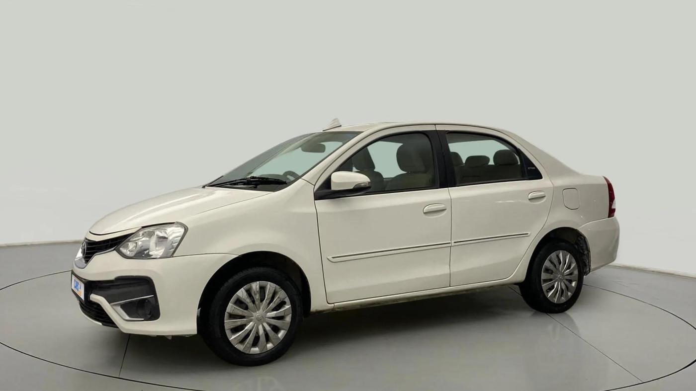2018 Toyota Etios V PLATINUM, Petrol, Manual, 67,251 km, Left Front Diagonal