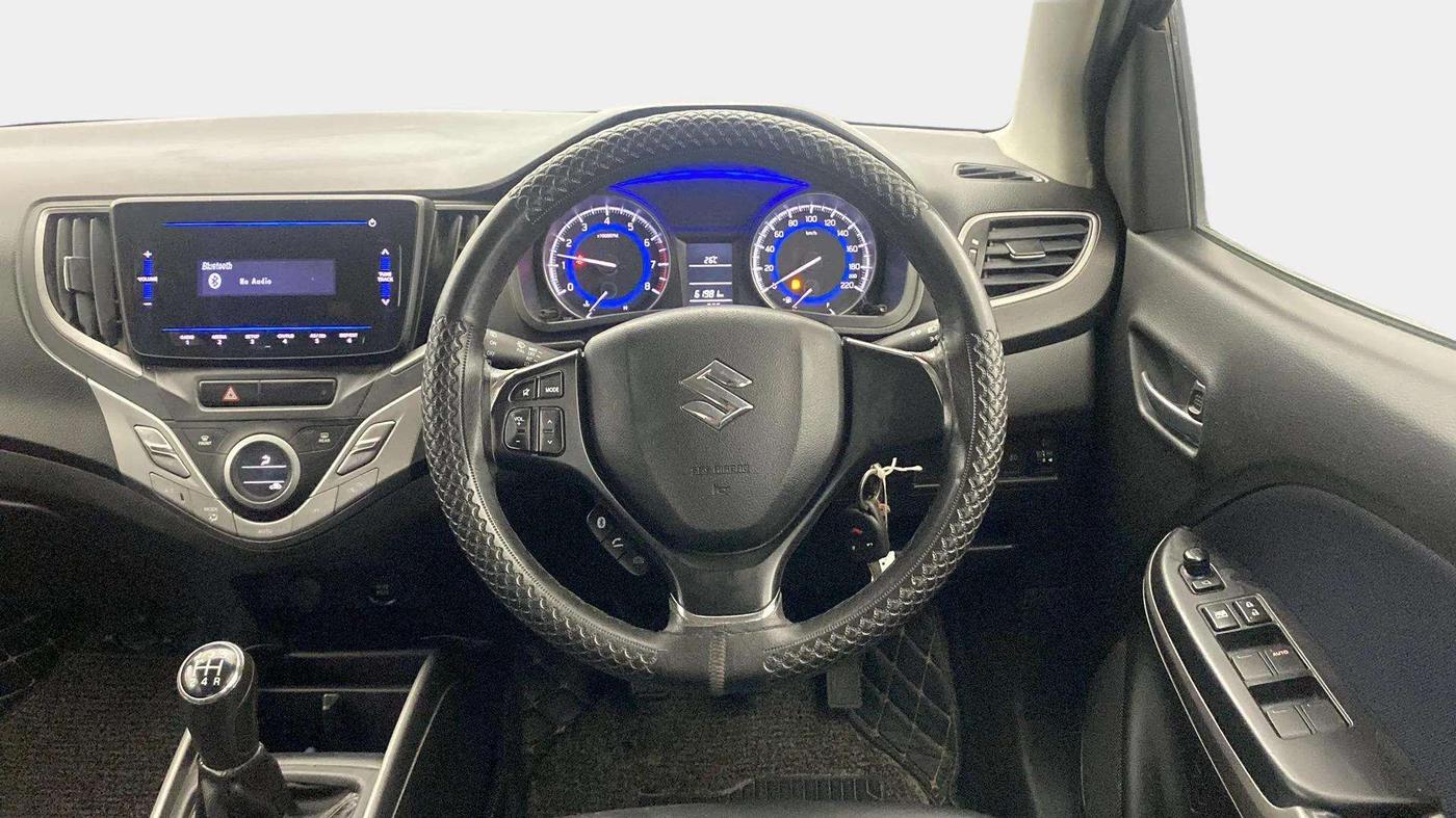 2020 Maruti Baleno DELTA PETROL 1.2, Petrol, Manual, 62,077 km, Steering Wheel Close Up