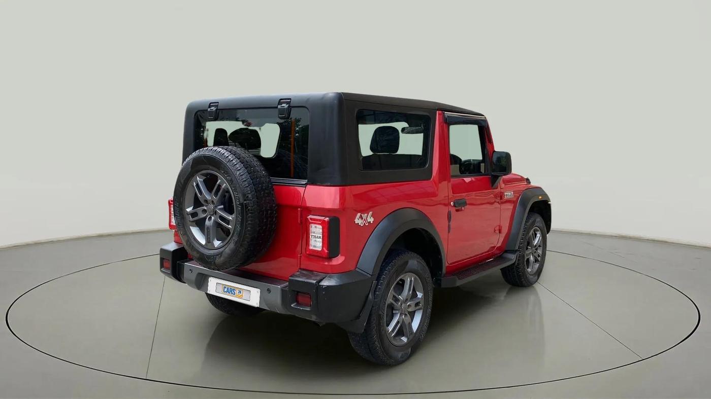 2022 Mahindra Thar LX D 4*4 MT HT, Diesel, Manual, 28,354 km, Right Back Diagonal