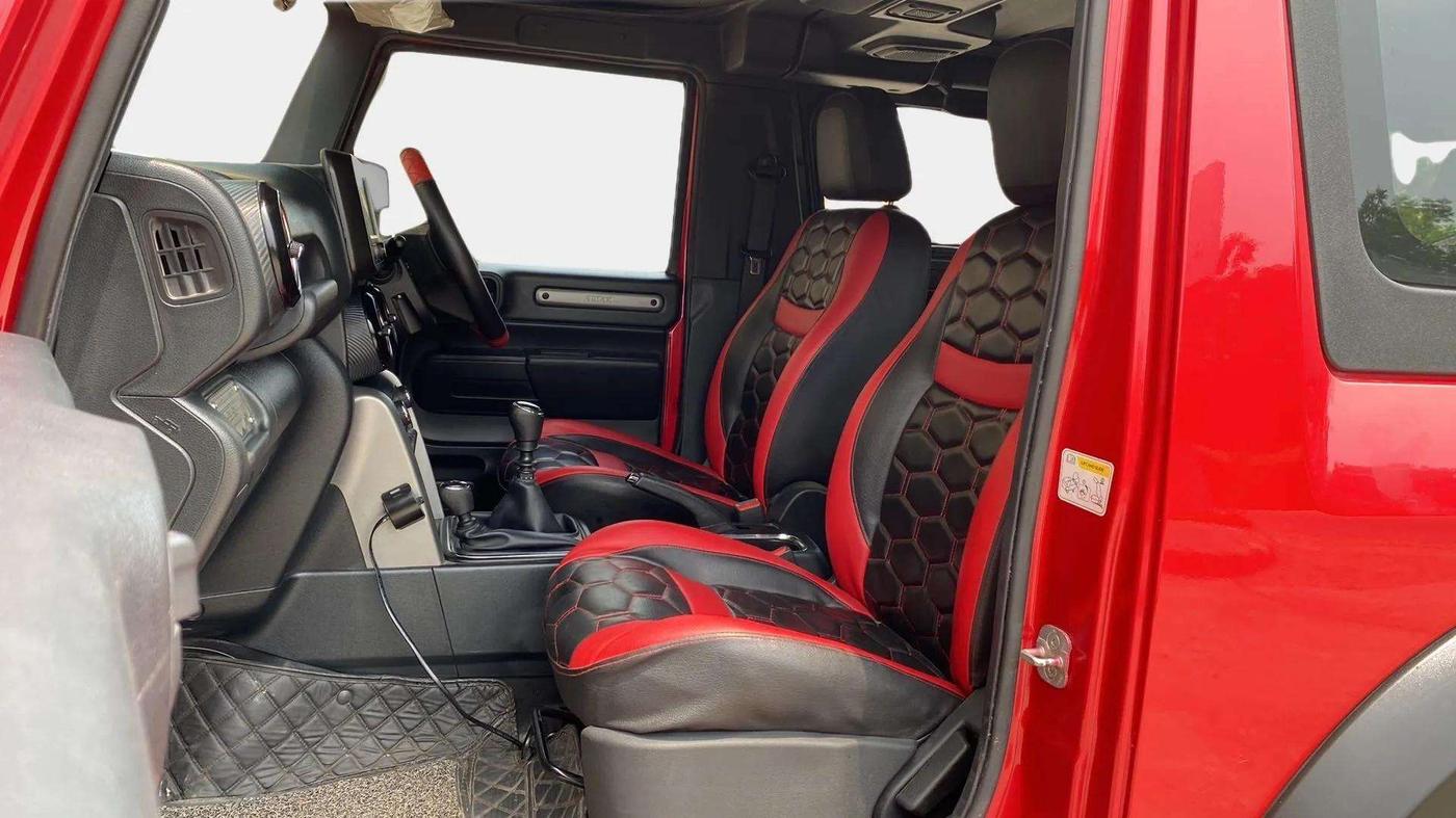 2022 Mahindra Thar LX D 4*4 MT HT, Diesel, Manual, 28,354 km, Right Side Front Door Cabin
