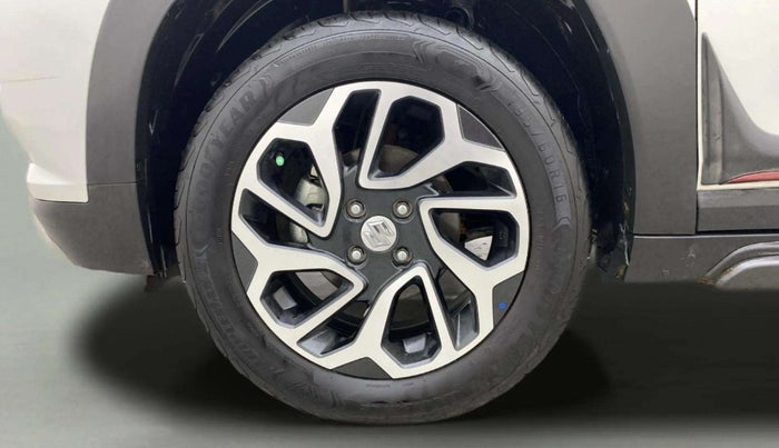 2023 Maruti FRONX DELTA 1.2 AGS, Petrol, Automatic, 11,726 km, Left Front Wheel