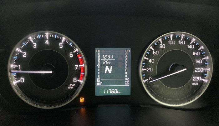2023 Maruti FRONX DELTA 1.2 AGS, Petrol, Automatic, 11,726 km, Odometer Image