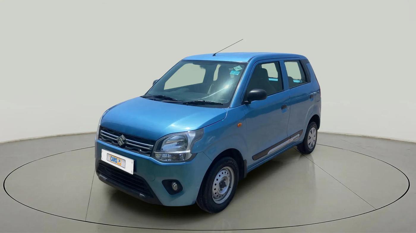 2021 Maruti New Wagon-R LXI CNG 1.0, CNG, Manual, 62,637 km, Left Front Diagonal