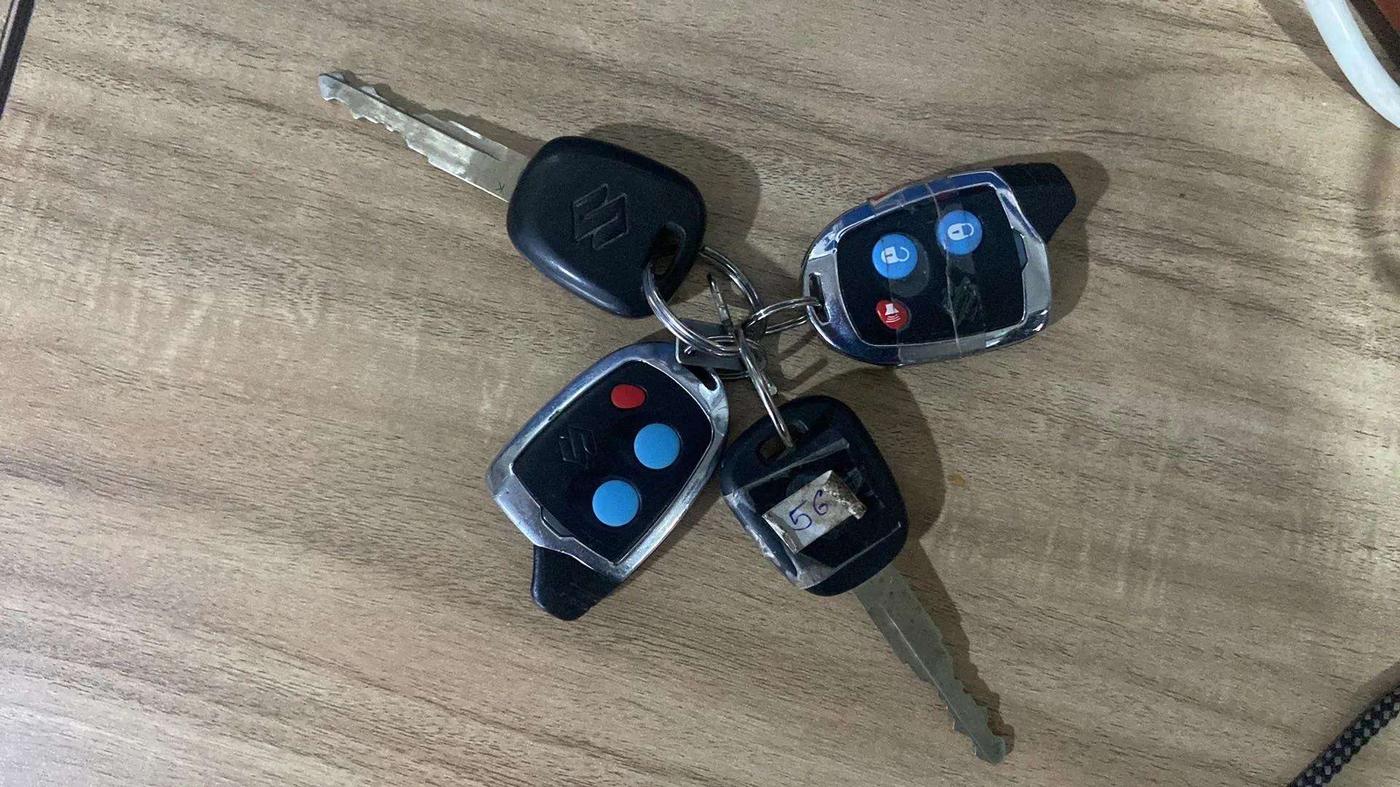 2021 Maruti New Wagon-R LXI CNG 1.0, CNG, Manual, 62,637 km, Key Close Up