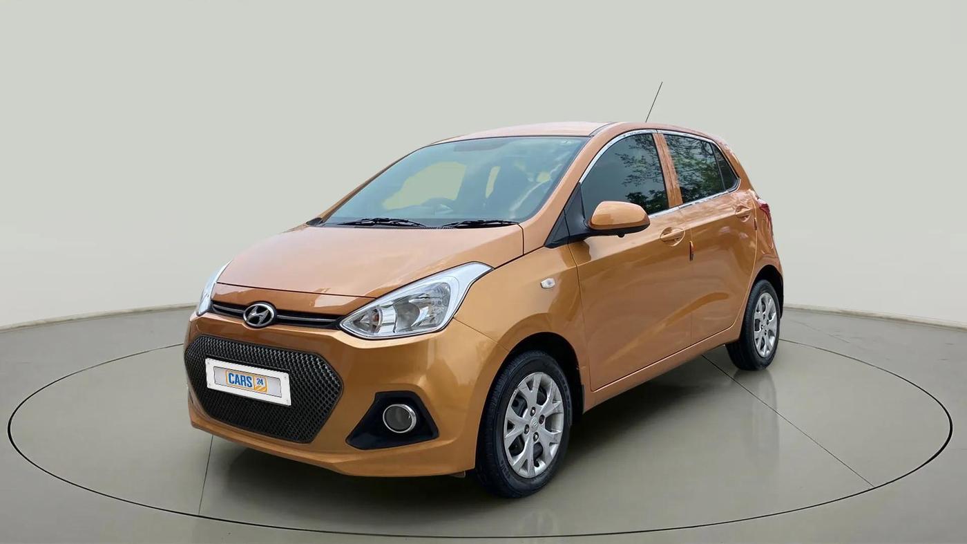 2016 Hyundai Grand i10 MAGNA 1.2 KAPPA VTVT, Petrol, Manual, 30,133 km, Left Front Diagonal
