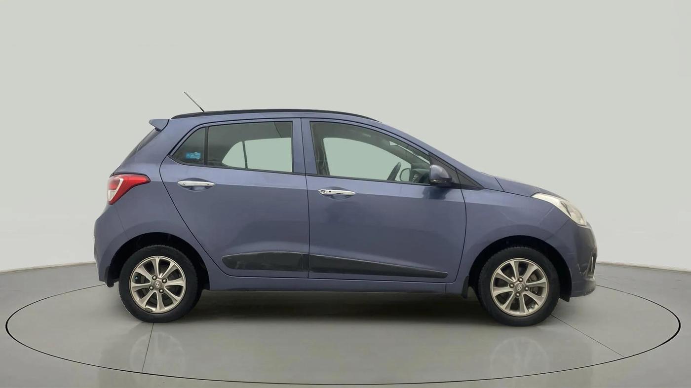 2015 Hyundai Grand i10 ASTA (O) 1.2 KAPPA VTVT, Petrol, Manual, 93,030 km, Right Side View