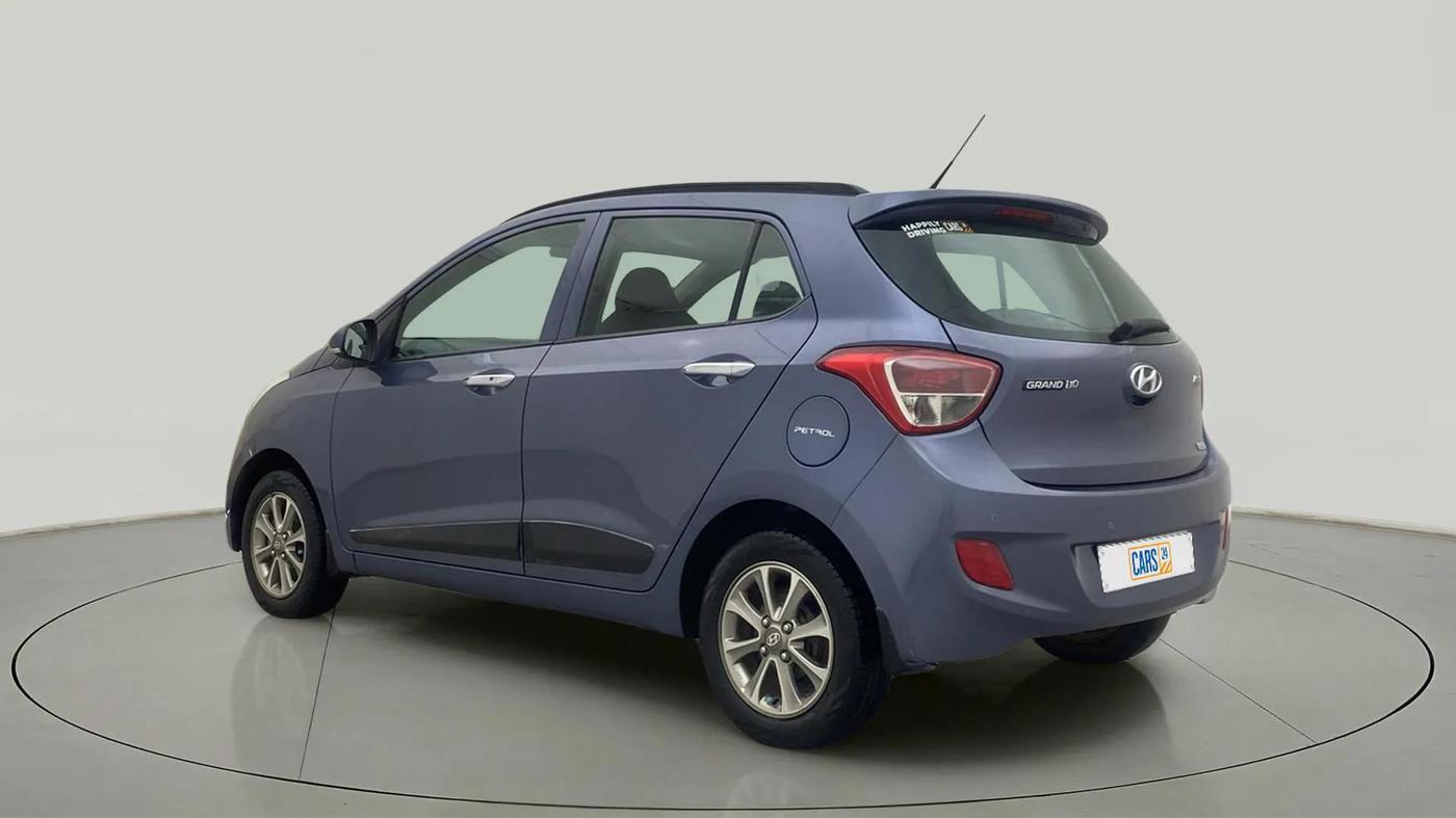 2015 Hyundai Grand i10 ASTA (O) 1.2 KAPPA VTVT, Petrol, Manual, 93,030 km, Left Back Diagonal
