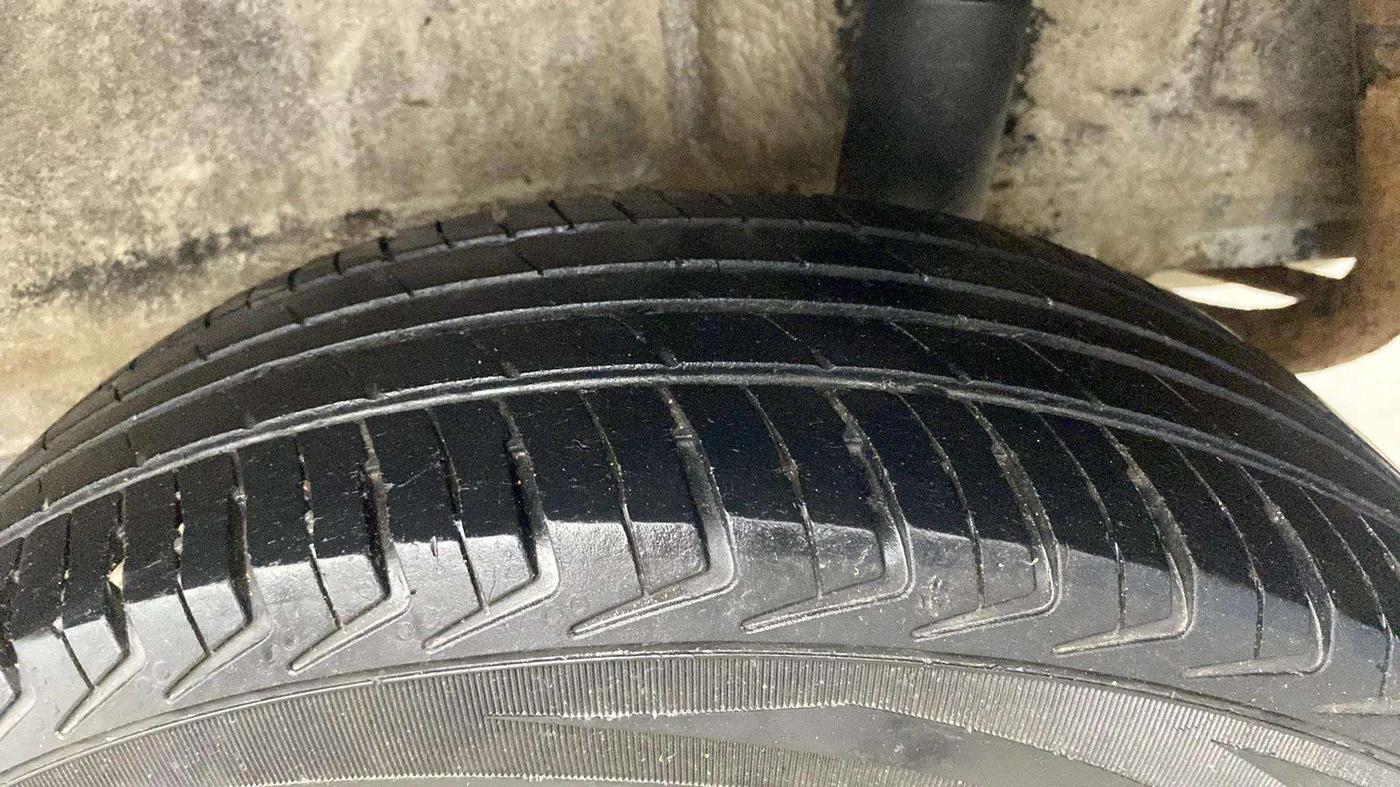 2023 Maruti New Wagon-R LXI 1.0, Petrol, Manual, 38,598 km, Left Rear Tyre Tread