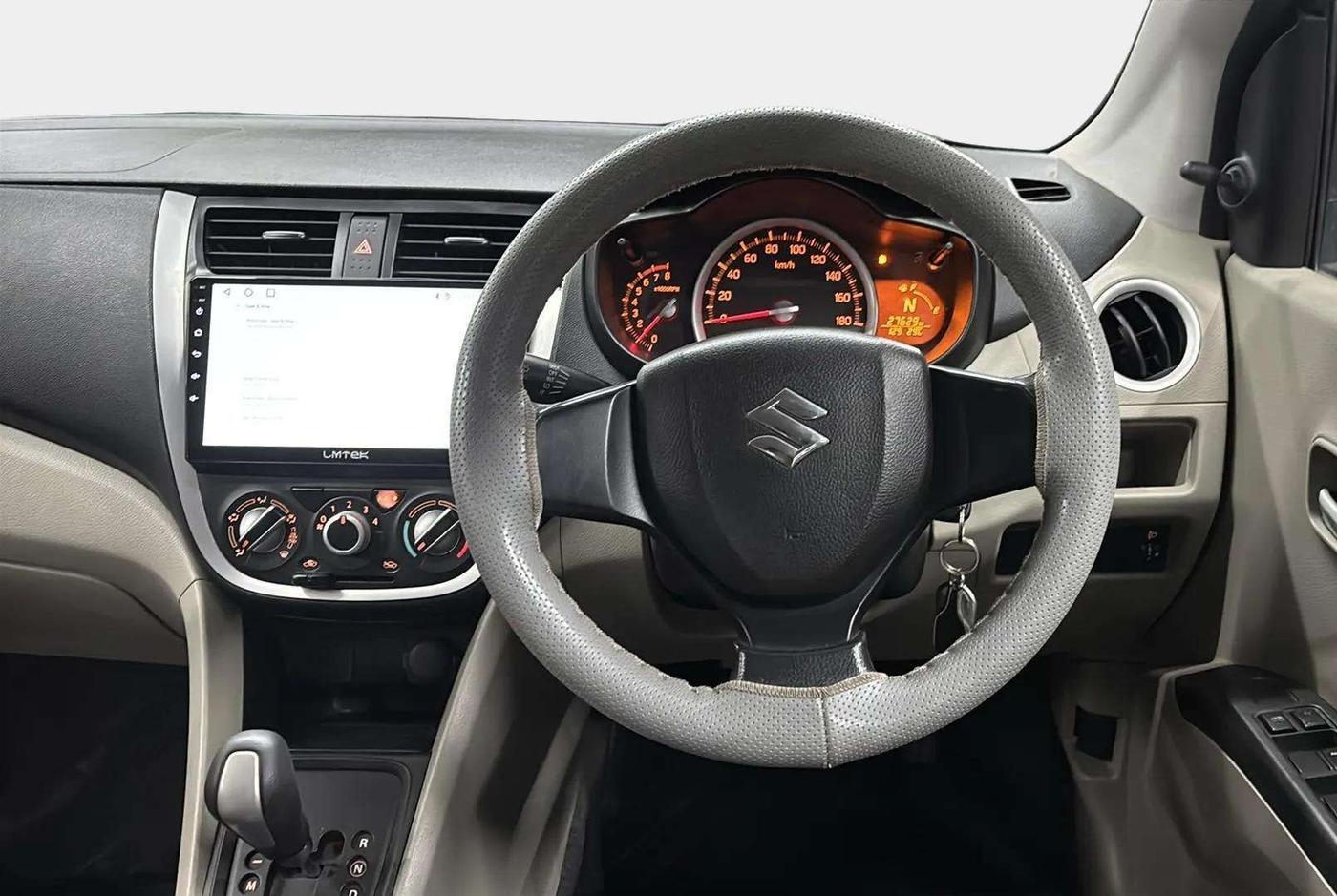2015 Maruti Celerio VXI AMT, Petrol, Automatic, 27,603 km, Steering Wheel Close Up
