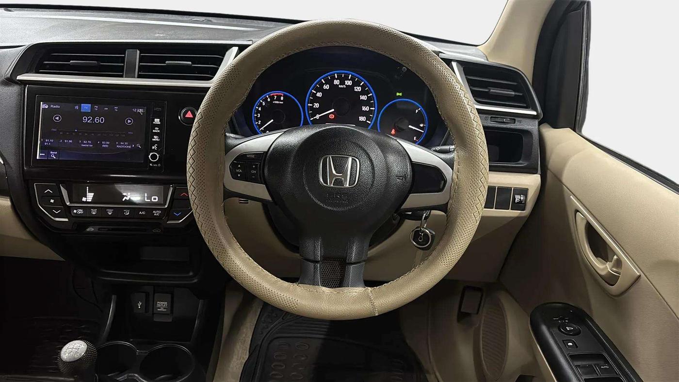 2018 Honda Amaze 1.2L I-VTEC S OPT, Petrol, Manual, 42,450 km, Steering Wheel Close Up