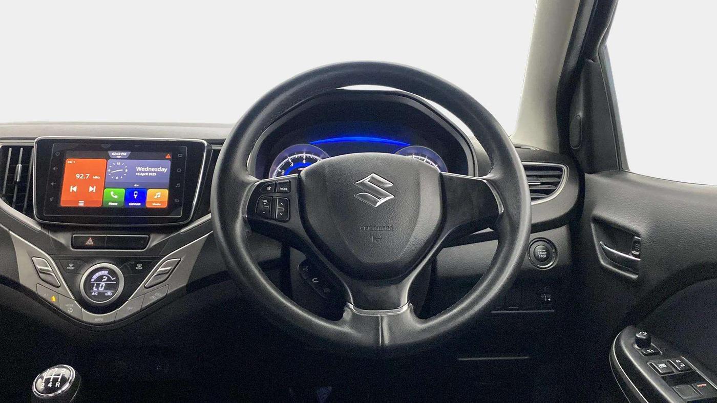 2021 Maruti Baleno ZETA PETROL 1.2, Petrol, Manual, 60,155 km, Steering Wheel Close Up