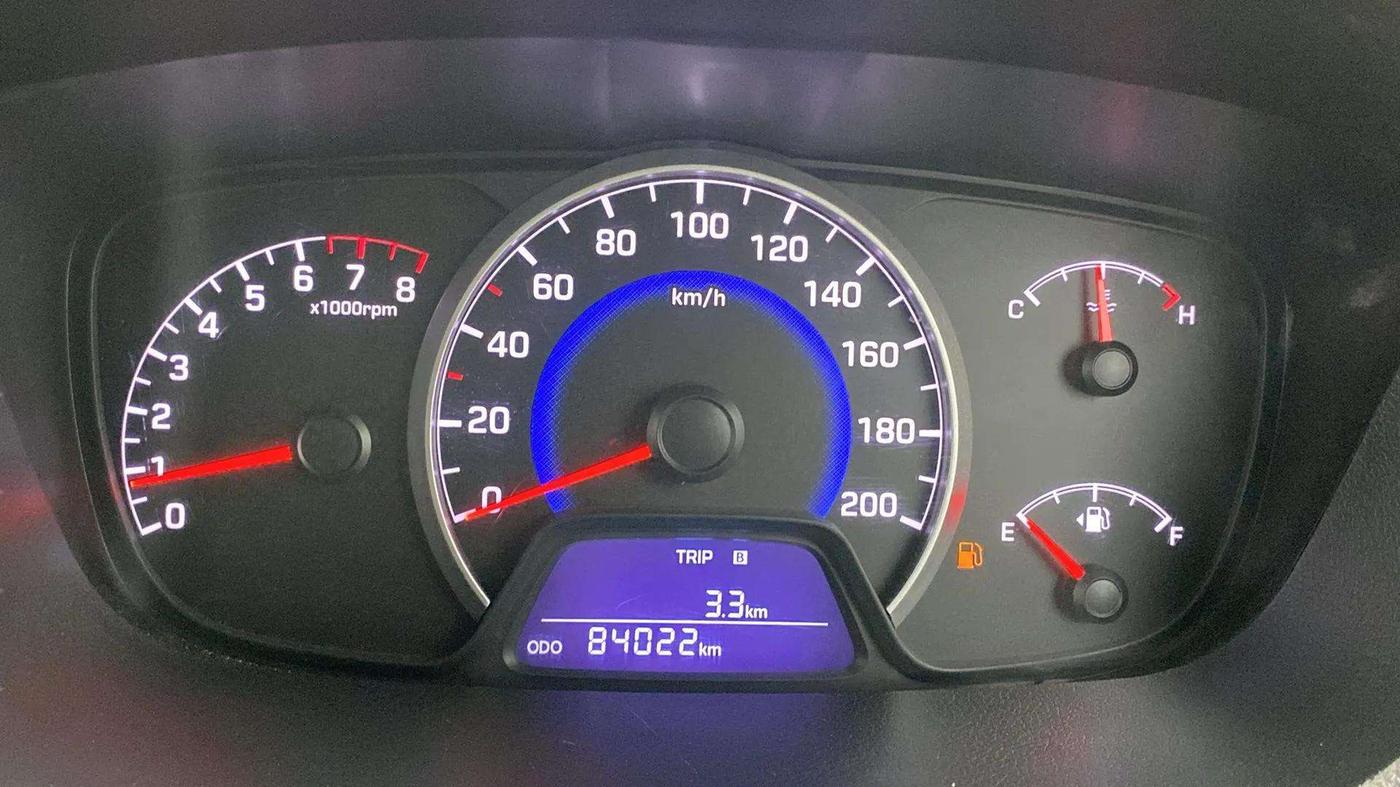 2016 Hyundai Grand i10 ASTA 1.2 KAPPA VTVT, Petrol, Manual, 84,173 km, Odometer Image
