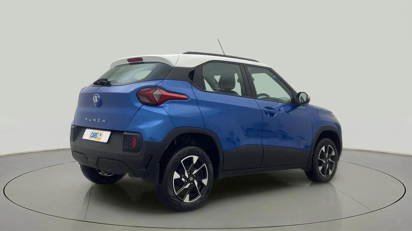 2021 Tata PUNCH CREATIVE  MT, Petrol, Manual, 15,275 km, Right Back Diagonal