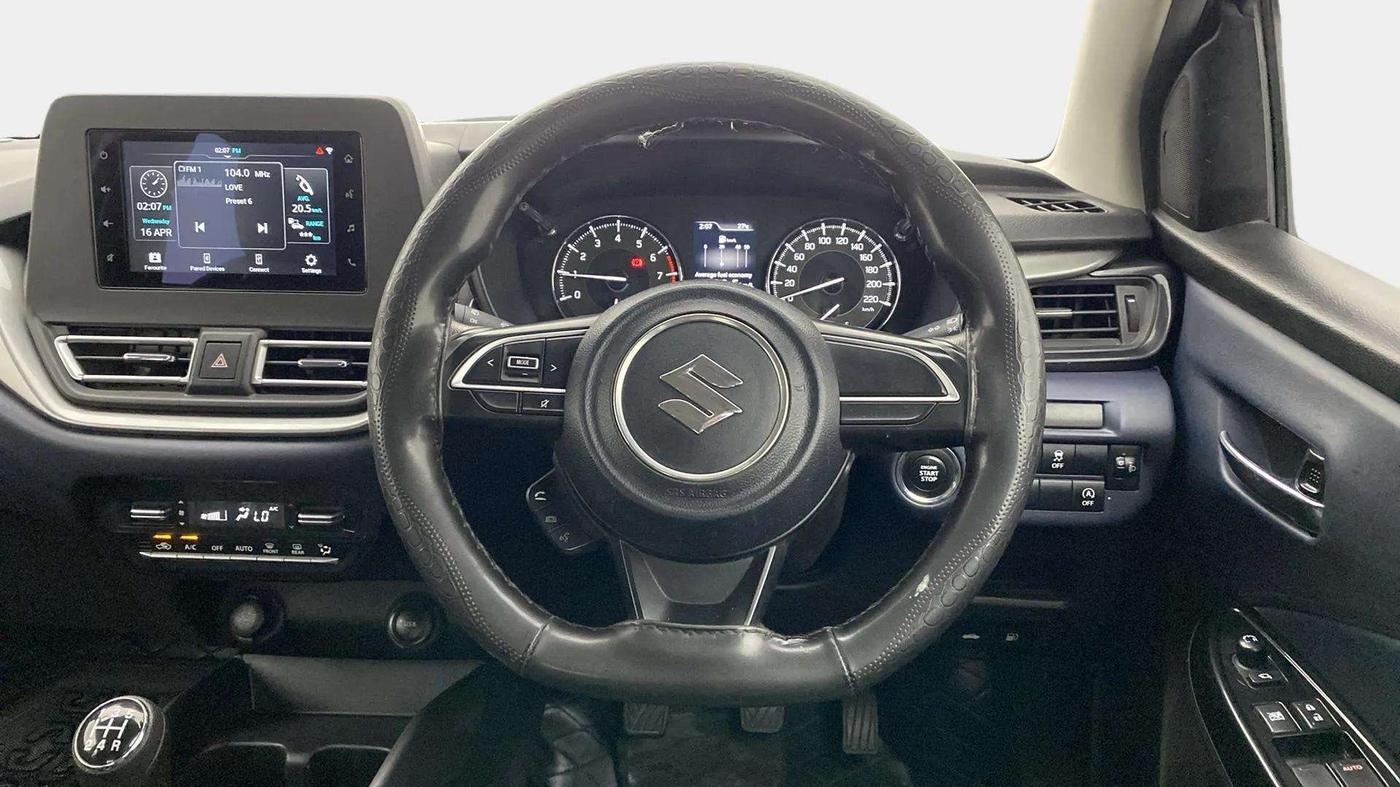 2023 Maruti Baleno ZETA PETROL 1.2, Petrol, Manual, 39,813 km, Steering Wheel Close Up