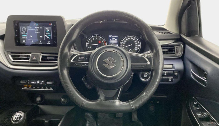 2023 Maruti Baleno ZETA PETROL 1.2, Petrol, Manual, 39,813 km, Steering Wheel Close Up