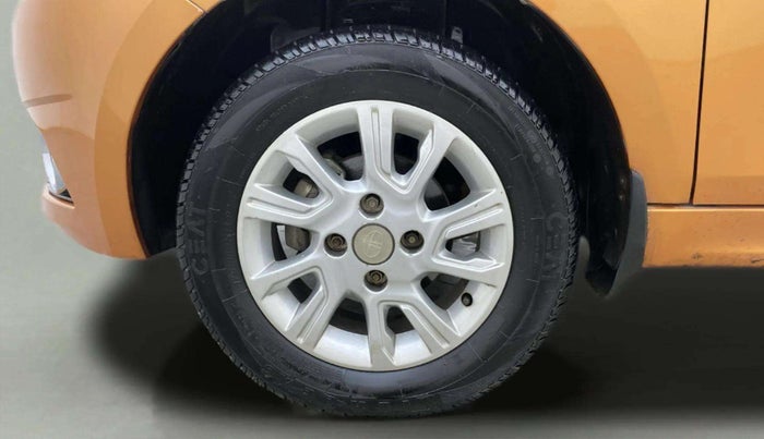 2016 Tata Tiago XZ PETROL, Petrol, Manual, 53,407 km, Left Front Wheel