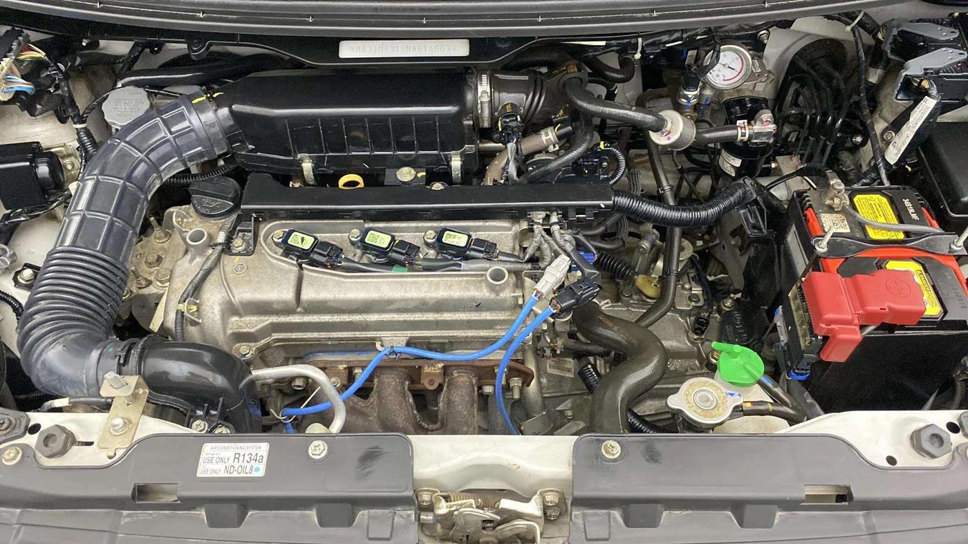 2022 Maruti New Wagon-R LXI CNG (O) 1.0, CNG, Manual, 21,280 km, Engine View