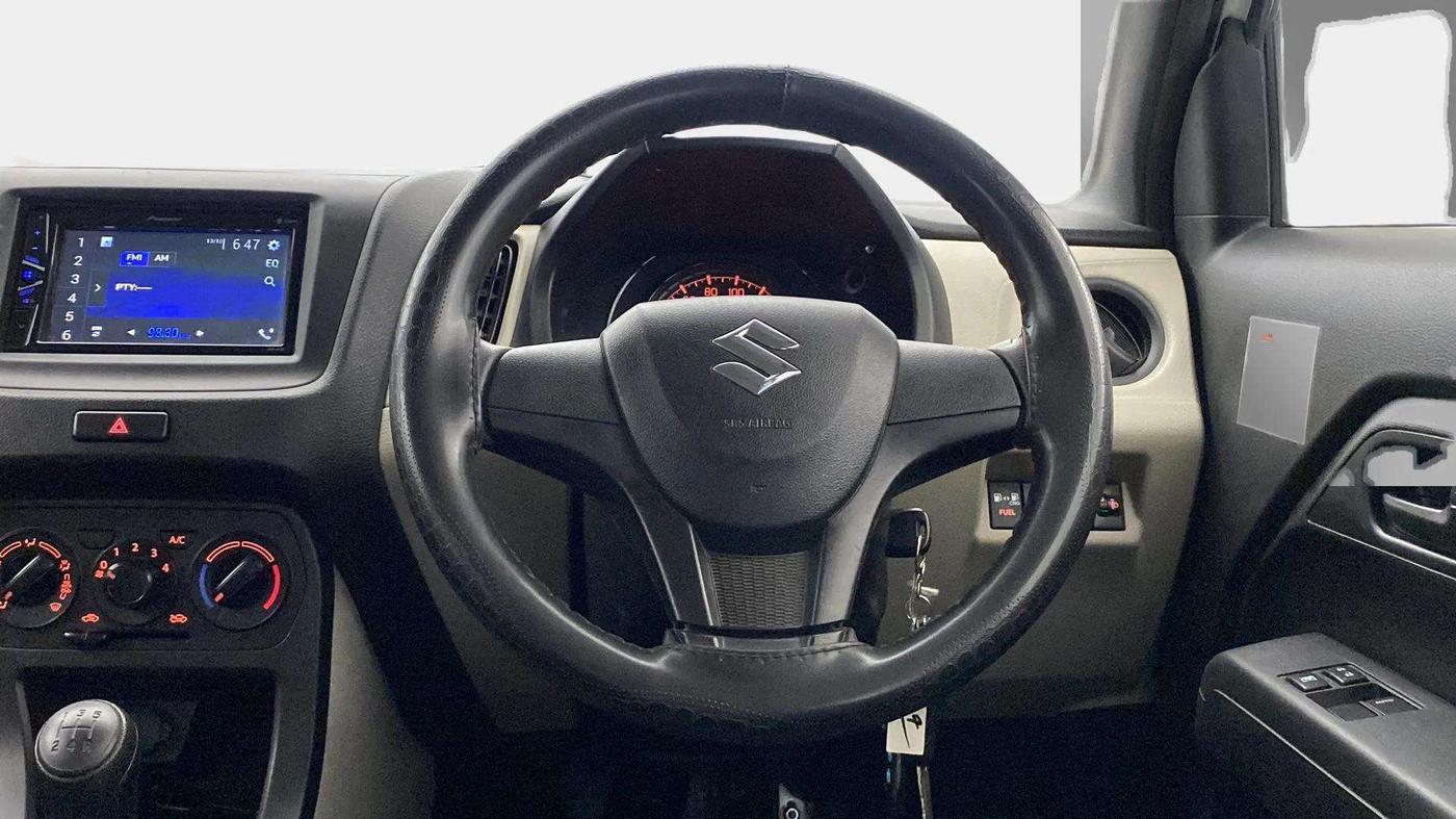 2022 Maruti New Wagon-R LXI CNG (O) 1.0, CNG, Manual, 21,280 km, Steering Wheel Close Up