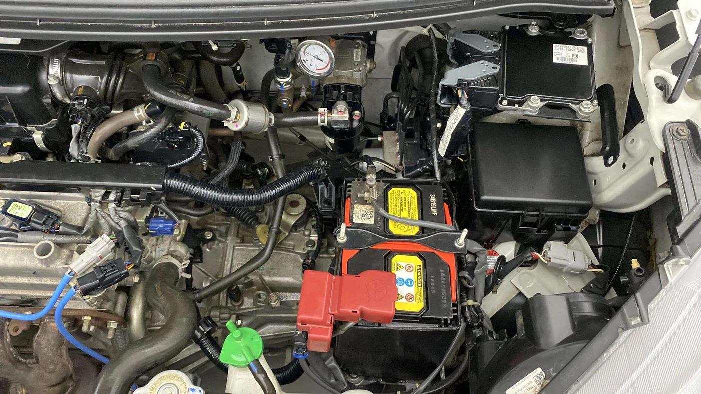 2022 Maruti New Wagon-R LXI CNG (O) 1.0, CNG, Manual, 21,280 km, Engine View - Left
