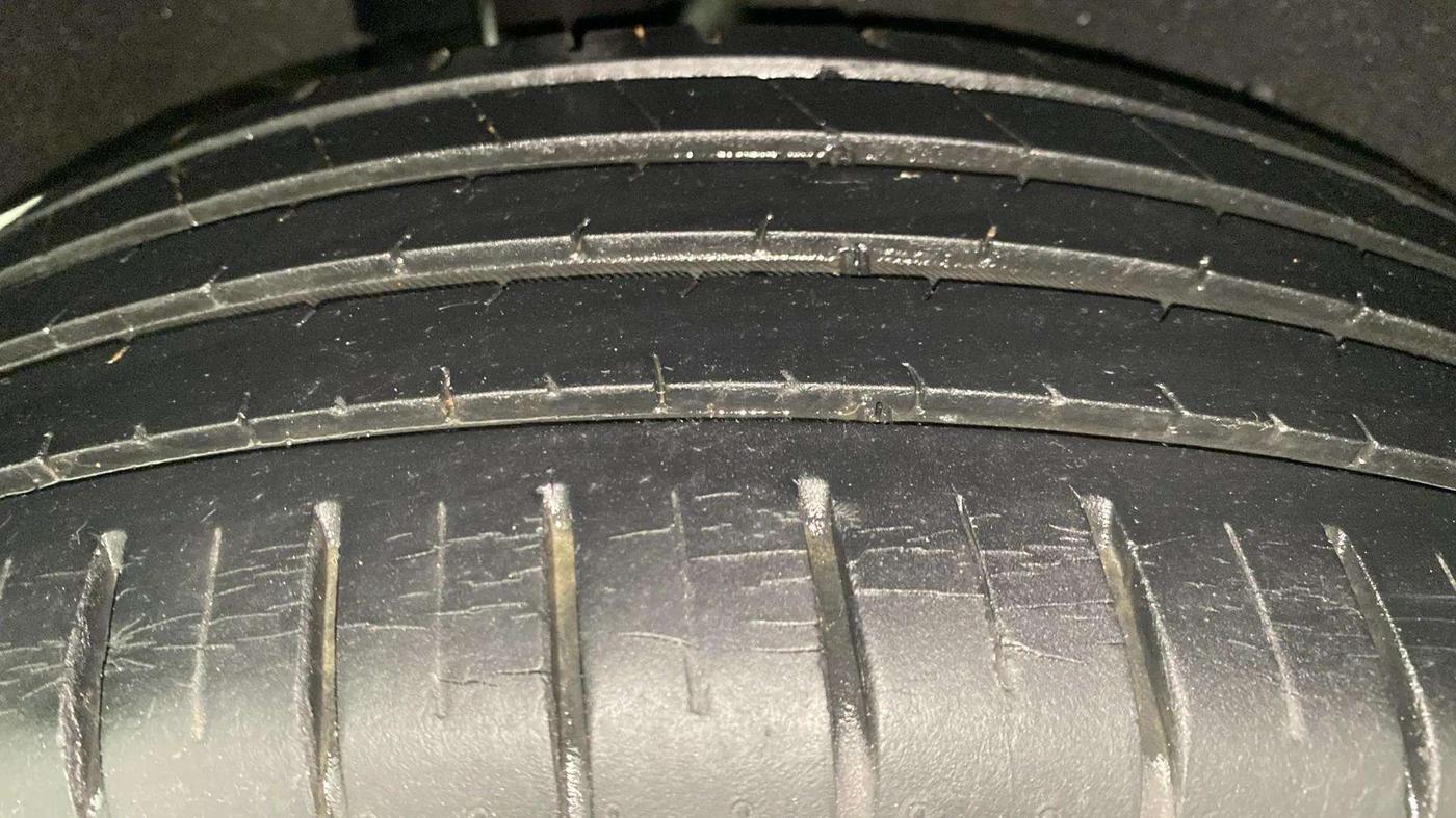 2020 Toyota Glanza G, Petrol, Manual, 32,689 km, Right Rear Tyre Tread
