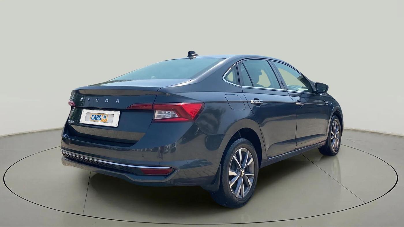 2022 Skoda SLAVIA STYLE 1.0L TSI MT, Petrol, Manual, 48,420 km, Right Back Diagonal