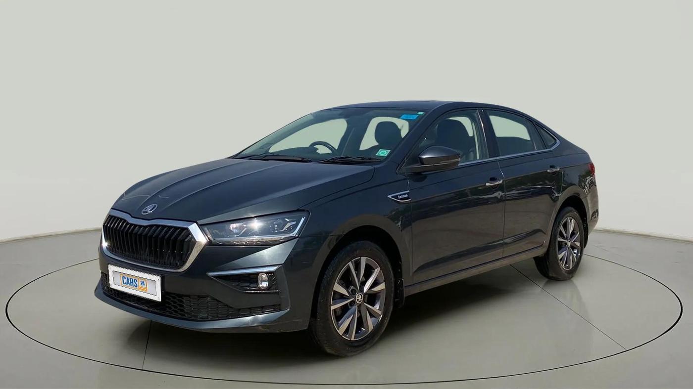 2022 Skoda SLAVIA STYLE 1.0L TSI MT, Petrol, Manual, 48,420 km, Left Front Diagonal