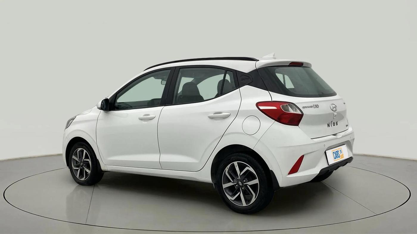 2022 Hyundai GRAND I10 NIOS SPORTZ 1.0 TURBO GDI, Petrol, Manual, 13,488 km, Left Back Diagonal
