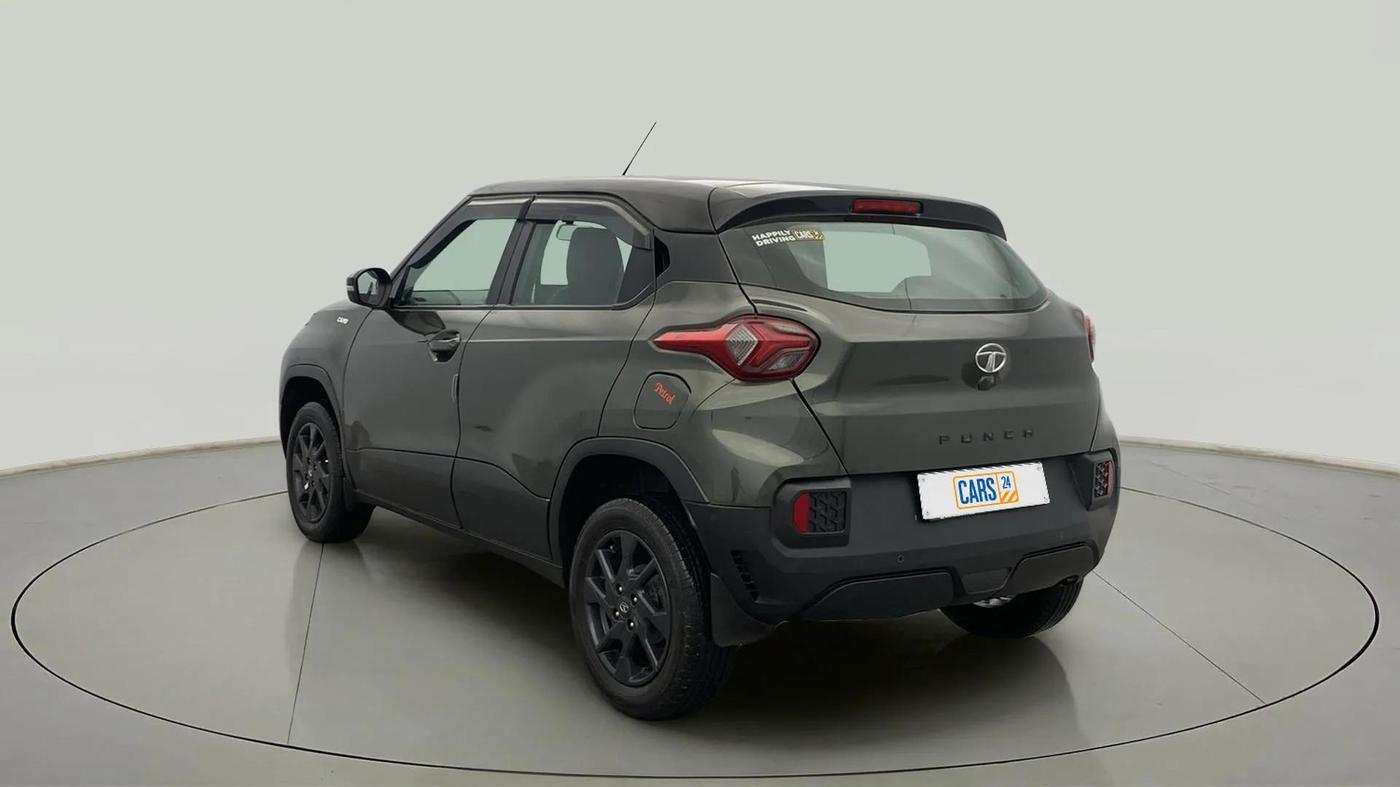 2023 Tata PUNCH ACCOMPLISHED MT CAMO EDITION, Petrol, Manual, 33,438 km, Left Back Diagonal