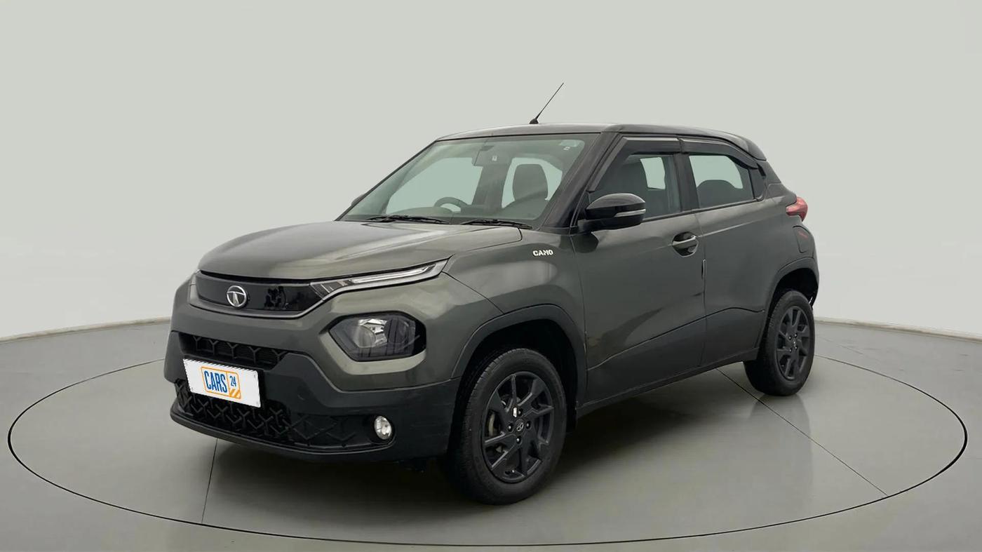 2023 Tata PUNCH ACCOMPLISHED MT CAMO EDITION, Petrol, Manual, 33,438 km, Left Front Diagonal