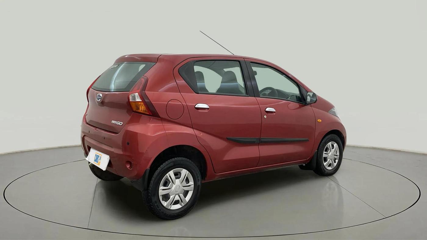 2018 Datsun Redi Go T(O) 1.0 AMT, Petrol, Automatic, 26,927 km, Right Back Diagonal