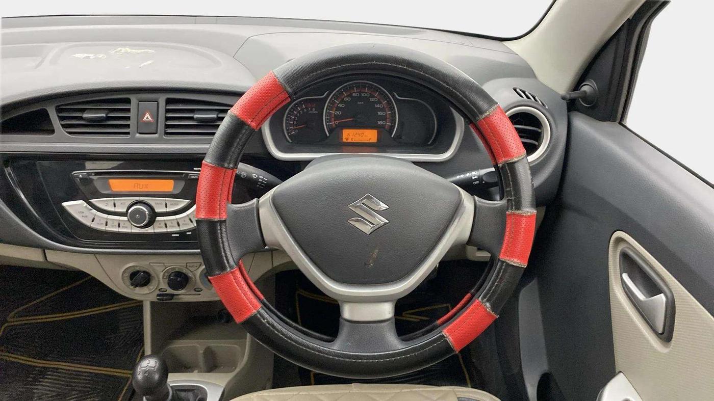 2017 Maruti Alto K10 VXI, Petrol, Manual, 61,279 km, Steering Wheel Close Up