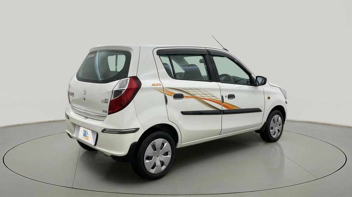 2017 Maruti Alto K10 VXI, Petrol, Manual, 61,279 km, Right Back Diagonal