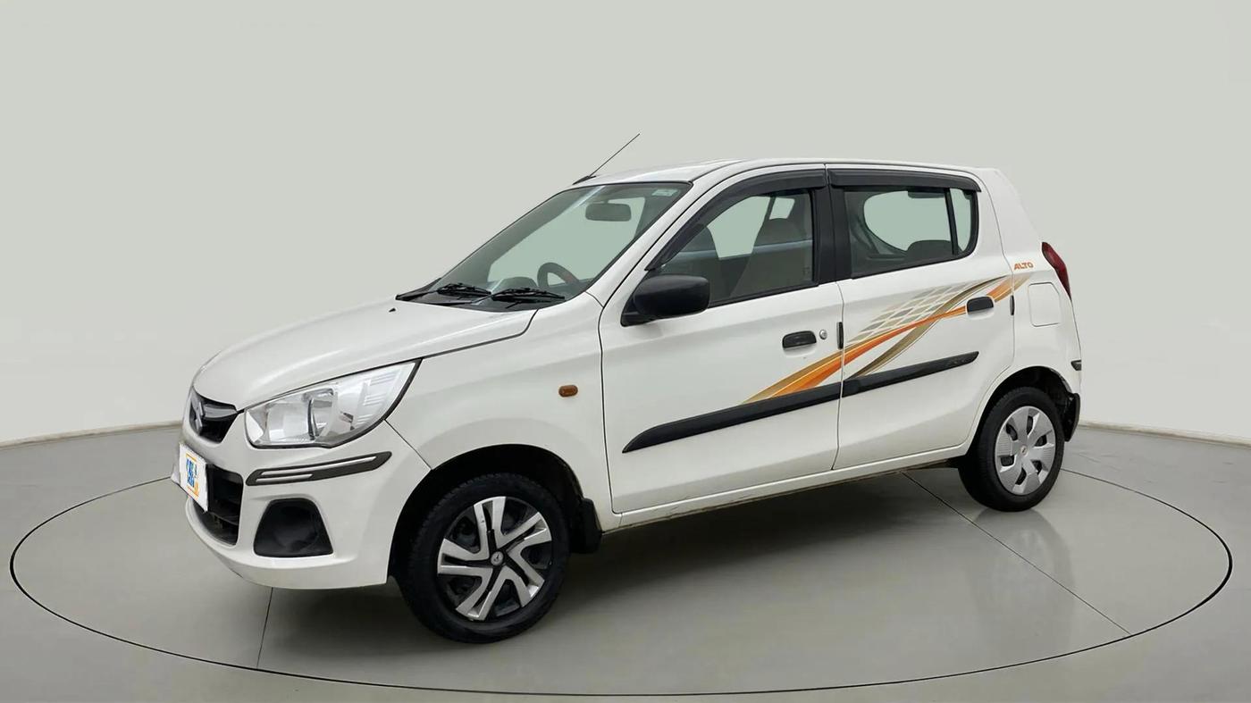 2017 Maruti Alto K10 VXI, Petrol, Manual, 61,279 km, Left Front Diagonal