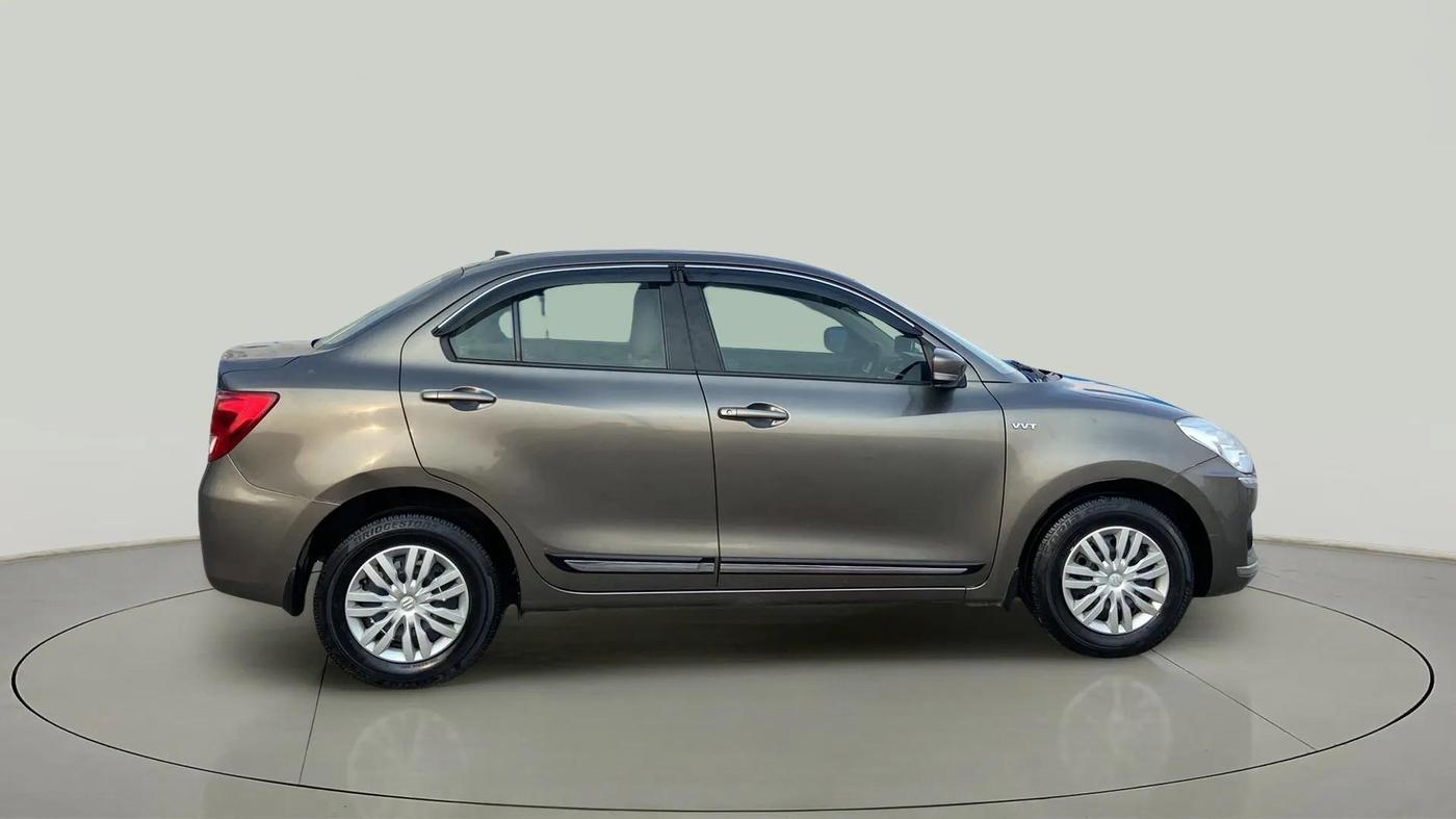 2017 Maruti Dzire VXI, Petrol, Manual, 78,200 km, Right Side View