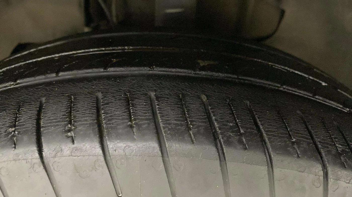 2022 Tata TIGOR XZ CNG, CNG, Manual, 45,893 km, Left Front Tyre Tread